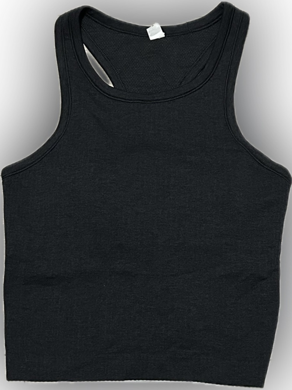 Lululemon Ebb to Street Cropped Racerback Tank Top | Black - Picture 9 of 12